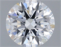 Lab Grown Diamond 1.39 Carats, Round with Ideal Cut, D Color, VVS2 Clarity and Certified by IGI