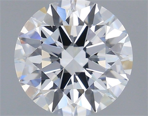 Picture of Lab Grown Diamond 1.39 Carats, Round with Ideal Cut, D Color, VVS2 Clarity and Certified by IGI