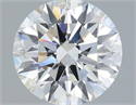 Del inventario de diamantes de laboratorio, 2.54 quilates, Redondo , Color G, claridad VVS2 y certificado IGI
