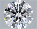 Del inventario de diamantes de laboratorio, 2.60 quilates, Redondo , Color F, claridad VS2 y certificado IGI