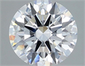 Del inventario de diamantes de laboratorio, 2.63 quilates, Redondo , Color E, claridad VVS2 y certificado IGI