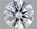 Lab Grown Diamond 1.71 Carats, Round with Ideal Cut, E Color, VS1 Clarity and Certified by IGI
