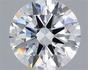 Picture of Lab Grown Diamond 1.71 Carats, Round with Ideal Cut, E Color, VS1 Clarity and Certified by IGI
