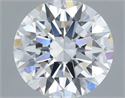 Del inventario de diamantes de laboratorio, 2.05 quilates, Redondo , Color E, claridad VVS2 y certificado IGI