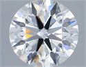 Del inventario de diamantes de laboratorio, 2.35 quilates, Redondo , Color E, claridad VVS2 y certificado IGI