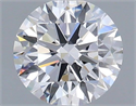 Del inventario de diamantes de laboratorio, 1.02 quilates, Redondo , Color D, claridad VVS2 y certificado IGI