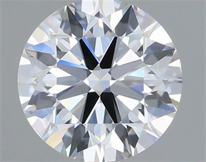 Picture of Lab Grown Diamond 1.42 Carats, Round with Ideal Cut, D Color, VVS2 Clarity and Certified by IGI