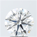 Del inventario de diamantes de laboratorio, 3.02 quilates, Redondo , Color E, claridad VS1 y certificado IGI
