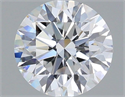 Del inventario de diamantes de laboratorio, 1.08 quilates, Redondo , Color D, claridad VVS2 y certificado IGI
