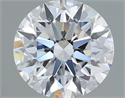 Del inventario de diamantes de laboratorio, 1.24 quilates, Redondo , Color D, claridad VVS2 y certificado IGI