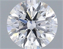 Del inventario de diamantes de laboratorio, 1.09 quilates, Redondo , Color D, claridad VVS2 y certificado IGI