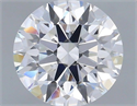 Del inventario de diamantes de laboratorio, 1.01 quilates, Redondo , Color D, claridad VVS2 y certificado IGI