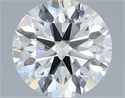 Del inventario de diamantes de laboratorio, 2.09 quilates, Redondo , Color F, claridad VVS2 y certificado IGI