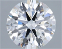 Del inventario de diamantes de laboratorio, 2.36 quilates, Redondo , Color E, claridad VVS2 y certificado IGI