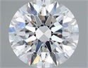 Del inventario de diamantes de laboratorio, 2.53 quilates, Redondo , Color F, claridad VS1 y certificado IGI