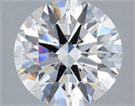 Lab Grown Diamond 2.14 Carats, Round with Ideal Cut, F Color, VVS2 Clarity and Certified by IGI