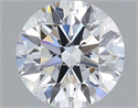 Lab Grown Diamond 1.21 Carats, Round with Ideal Cut, D Color, VS1 Clarity and Certified by IGI