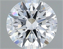 Lab Grown Diamond 0.73 Carats, Round with Ideal Cut, D Color, VS1 Clarity and Certified by IGI