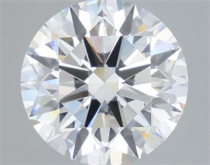 Picture of Lab Grown Diamond 3.30 Carats, Round with Ideal Cut, F Color, VVS2 Clarity and Certified by IGI