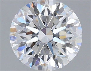 Picture of Lab Grown Diamond 1.36 Carats, Round with Excellent Cut, D Color, VS1 Clarity and Certified by IGI