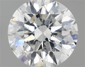 Picture of Natural Diamond 0.73 Carats, Round with Excellent Cut, G Color, SI2 Clarity and Certified by IGI