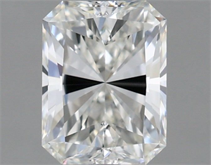 Picture of Natural Diamond 1.01 Carats, Radiant with  Cut, I Color, VS1 Clarity and Certified by GIA