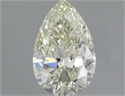 Natural Diamond 1.01 Carats, Pear with  Cut, K Color, VVS2 Clarity and Certified by IGI