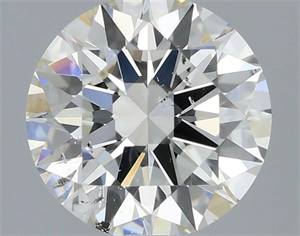 Foto Diamante Natural 0.50 quilates, Redondo , Color I, claridad SI1 y certificado GIA de