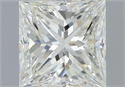 Natural Diamond 0.80 Carats, Princess with  Cut, J Color, VS2 Clarity and Certified by GIA