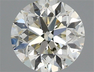 Foto Diamante Natural 0.90 quilates, Redondo , Color J, claridad SI1 y certificado IGI de