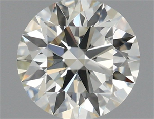 Picture of Natural Diamond 0.73 Carats, Round with Excellent Cut, M Color, VVS2 Clarity and Certified by GIA