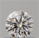Natural Diamond 0.40 Carats, Round with Excellent Cut, F Color, VS1 Clarity and Certified by GIA