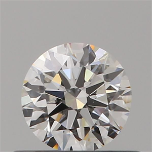 Picture of Natural Diamond 0.40 Carats, Round with Excellent Cut, F Color, VS1 Clarity and Certified by GIA
