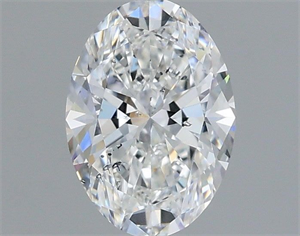 Foto Diamante Natural 1.10 quilates, Ovalado , Color F, claridad SI2 y certificado GIA de