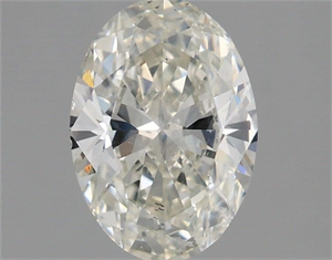 Picture of Natural Diamond 1.50 Carats, Oval with  Cut, K Color, SI2 Clarity and Certified by GIA