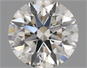 Natural Diamond 1.00 Carats, Round with Excellent Cut, L Color, SI2 Clarity and Certified by GIA