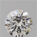 Natural Diamond 0.61 Carats, Round with Excellent Cut, I Color, SI1 Clarity and Certified by GIA