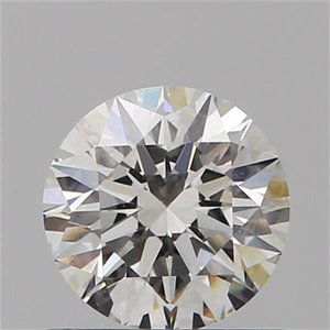 Picture of Natural Diamond 0.61 Carats, Round with Excellent Cut, I Color, SI1 Clarity and Certified by GIA