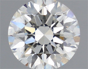 Picture of Natural Diamond 0.72 Carats, Round with Excellent Cut, J Color, VS1 Clarity and Certified by GIA