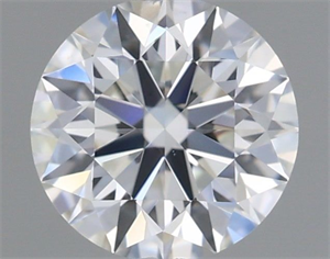 Picture of Natural Diamond 0.71 Carats, Round with Excellent Cut, H Color, VS1 Clarity and Certified by GIA