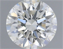 Natural Diamond 0.50 Carats, Round with Excellent Cut, J Color, SI1 Clarity and Certified by GIA