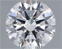 Natural Diamond 0.57 Carats, Round with Excellent Cut, I Color, SI2 Clarity and Certified by GIA