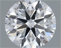 Diamante Natural 0.50 quilates, Redondo , Color D, claridad SI2 y certificado GIA