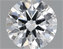Diamante Natural 0.53 quilates, Redondo , Color F, claridad SI2 y certificado GIA