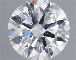 Foto Diamante Natural 0.40 quilates, Redondo , Color E, claridad SI1 y certificado GIA de