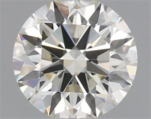 Picture of Natural Diamond 0.50 Carats, Round with Excellent Cut, N Color, VVS2 Clarity and Certified by GIA