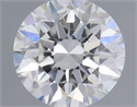 Natural Diamond 0.50 Carats, Round with Excellent Cut, H Color, SI2 Clarity and Certified by GIA