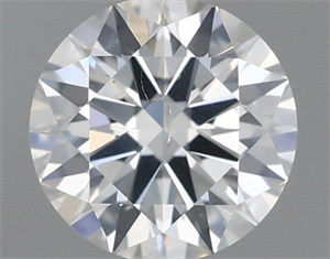 Foto Diamante Natural 0.42 quilates, Redondo , Color F, claridad SI2 y certificado GIA de