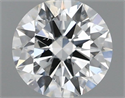 Diamante Natural 0.40 quilates, Redondo , Color F, claridad SI2 y certificado GIA