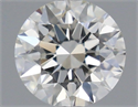 Natural Diamond 0.41 Carats, Round with Excellent Cut, J Color, VS2 Clarity and Certified by GIA